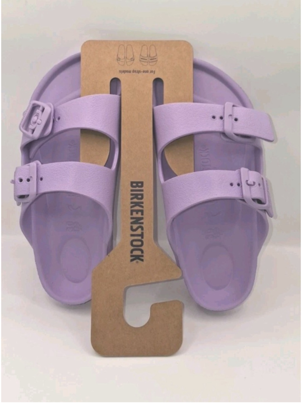 Birkenstock Girls Arizona EVA Sandals Purple Lightweight Casual School US 12